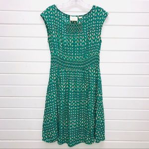 Anthropologie Maeve Cap Sleeve Dress